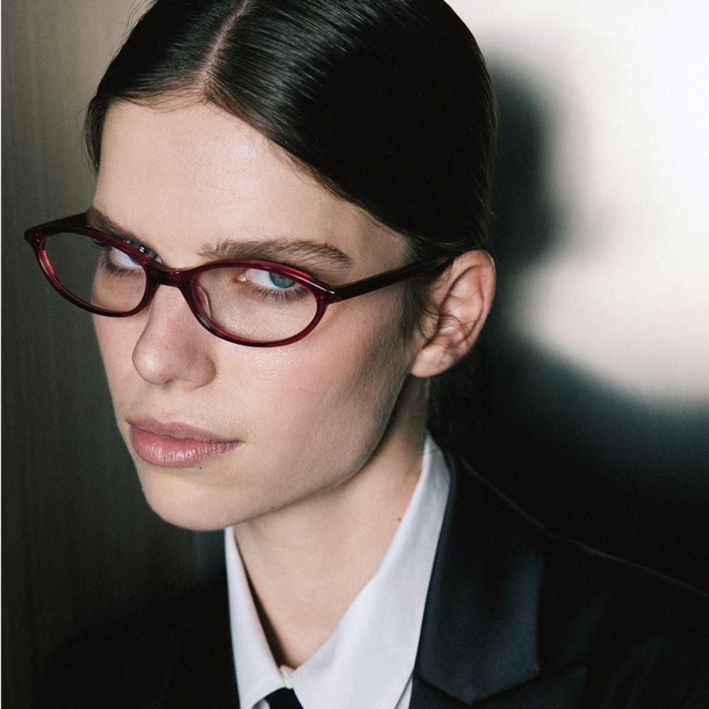 Shevoke red maroon cherry Zulu blue light glasses